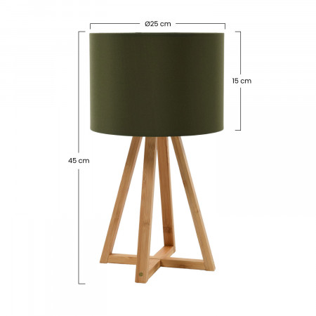 Lámpara de Mesa Eko 25x45cm O91 Lámparas de Mesa 14 Lámpara de Mesa Eko 25x45cm O91 Lámparas de Mesa 14
