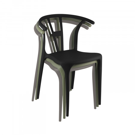 Silla de Exterior Apilable Scarlett 75x52x49,5cm Thinia Home Sillas y Sillones de Exterior 11 Silla de Exterior Apilable Scarlett 75x52x49,5cm Thinia Home Sillas y Sillones de Exterior 11