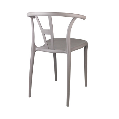 Pack 4 Sillas de Exterior Apilables Scarlett 75x52x49,5cm Thinia Home Sillas y Sillones de Exterior 17
