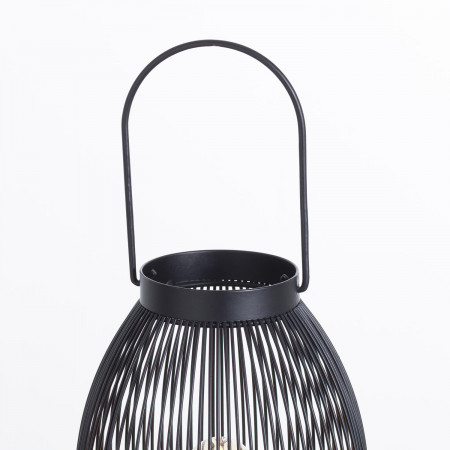 Lámpara de Mesa Shun Negro 18x18x28,5cm O91 Lámparas de Mesa 2 Lámpara de Mesa Shun Negro 18x18x28,5cm O91 Lámparas de Mesa 2
