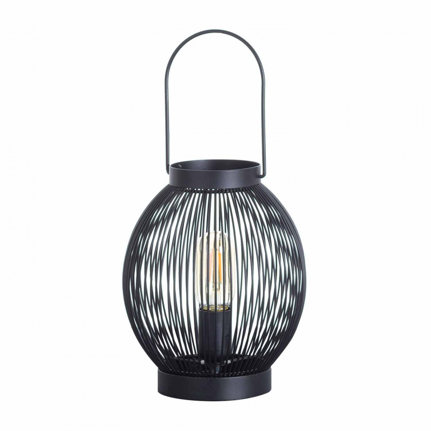 Lámpara de Mesa Kai Negro 20x20x24,5cm O91 Lámparas de Mesa 1 Lámpara de Mesa Kai Negro 20x20x24,5cm O91 Lámparas de Mesa 1