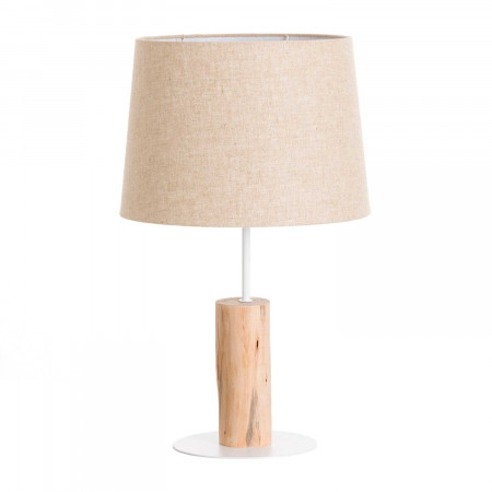 Lámpara de Mesa Natural Pristino 35x35x58cm O91 Lámparas de Mesa 1