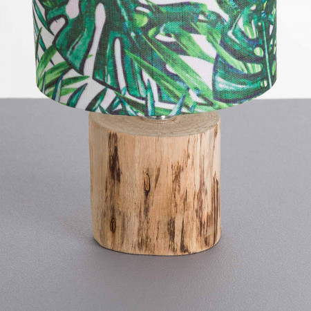 Lámpara de Mesa Natural/Verde Riviera 16,5x16,5x27,3cm O91 Lámparas de Mesa 4 Lámpara de Mesa Natural/Verde Riviera 16,5x16,5x27,3cm O91 Lámparas de Mesa 4