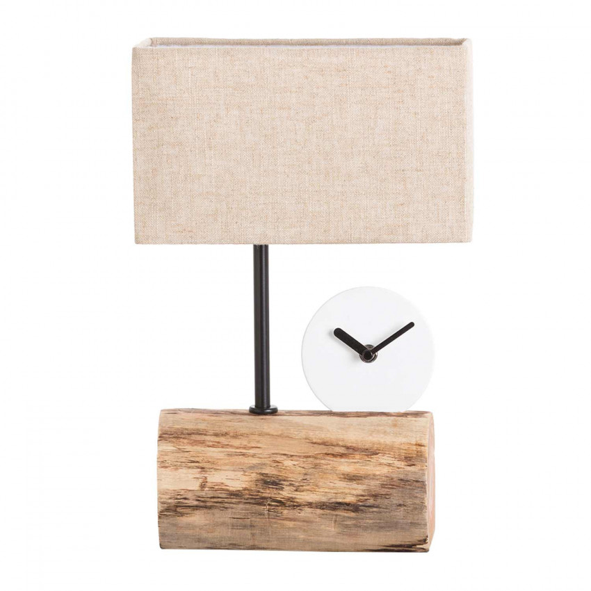 Lámpara de Mesa Natural Elsa 24,5x12,5x35cm O91 Lámparas de Mesa 1 Lámpara de Mesa Natural Elsa 24,5x12,5x35cm O91 Lámparas de Mesa 1