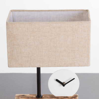 Lámpara de Mesa Natural Elsa 24,5x12,5x35cm O91 Lámparas de Mesa 2