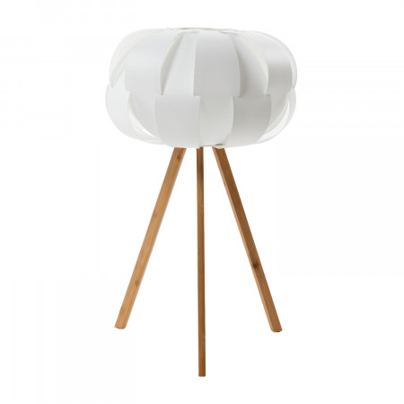Lámpara de Mesa Buana Blanco 33x56cm O91 Lámparas de Mesa 1