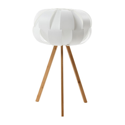 Lámpara de Mesa Buana Blanco 33x56cm O91 Lámparas de Mesa 1