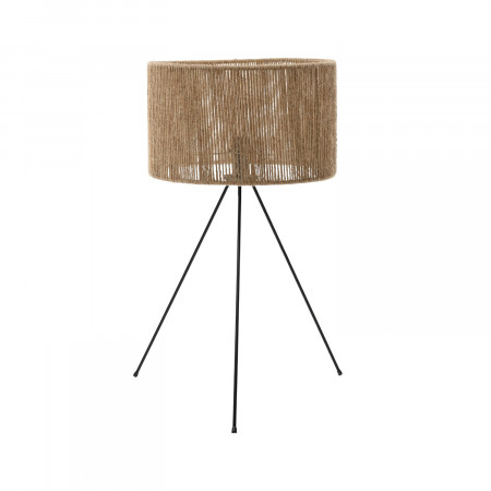 Lámpara de Mesa Budi Beige 30x55cm O91 Lámparas de Mesa 1
