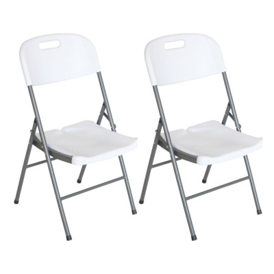 Pack 2 Sillas Plegables con Asa 47x58x87cm Thinia Home Sillas Plegables 1
