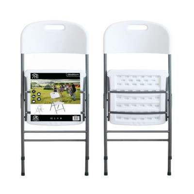 Pack 4 Sillas Plegables con Asa 47x58x87cm Thinia Home Sillas Plegables 4
