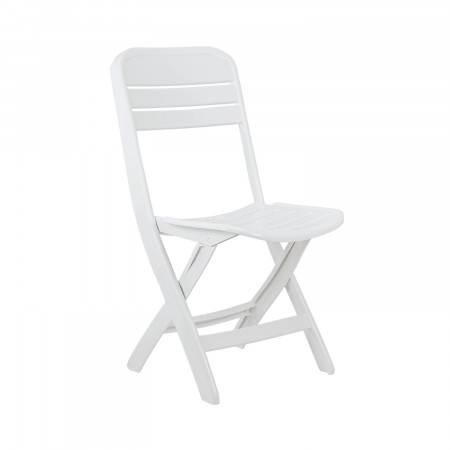 Silla Plegable Bliss Blanca 52x40x82cm Thinia Home Sillas y Sillones de Exterior 1
