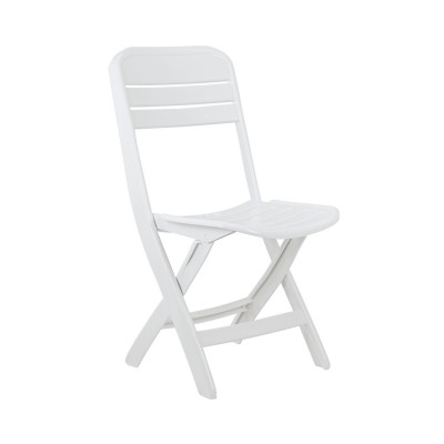 Silla Plegable Bliss Blanca 52x40x82cm Thinia Home Sillas y Sillones de Exterior 1
