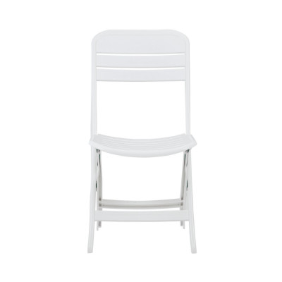 Pack 2 Sillas Plegables Bliss Blancas 52x40x82cm Thinia Home Sillas y Sillones de Exterior 2