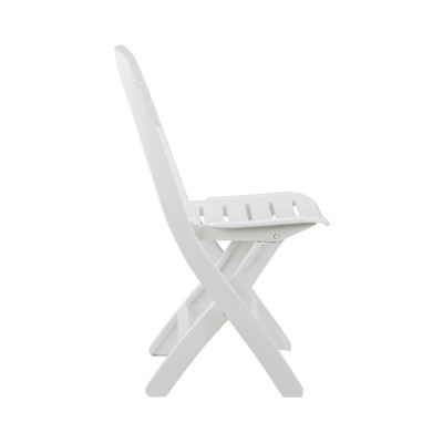 Pack 2 Sillas Plegables Bliss Blancas 52x40x82cm Thinia Home Sillas y Sillones de Exterior 3