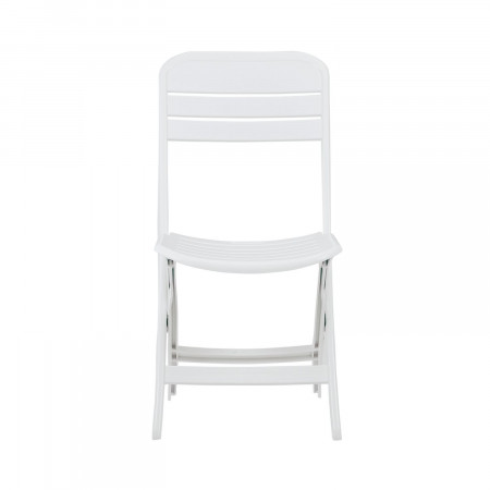 Pack 4 Sillas Plegables Bliss Blancas 52x40x82cm Thinia Home Sillas y Sillones de Exterior 2