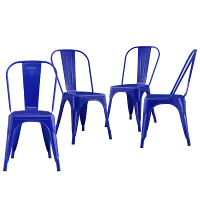 Pack 4 Sillas Industriales Strong 45x54x85cm Thinia Home Sillas de Comedor 43