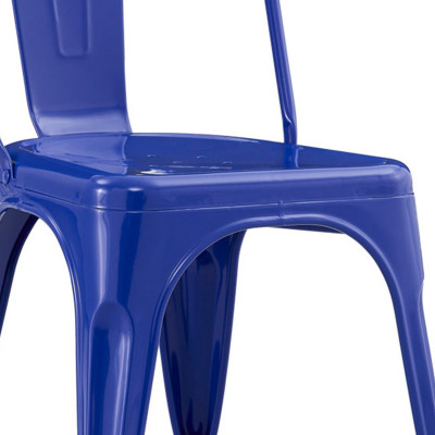 Pack 4 Sillas Industriales Strong 45x54x85cm Thinia Home Sillas de Comedor 47