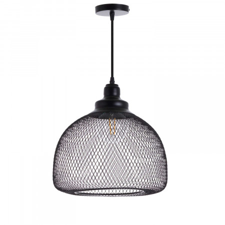 Lámpara de Techo Breslavia Negro 33x33x32cm O91 Lámparas de Techo 1