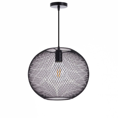 Lámpara de Techo Gliwice Negro 34x34x28cm O91 Lámparas de Techo 1
