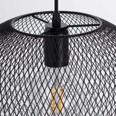 Lámpara de Techo Gliwice Negro 34x34x28cm O91 Lámparas de Techo 4