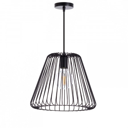 Lámpara de Techo Plock Negro 34x34x28cm O91 Lámparas de Techo 1