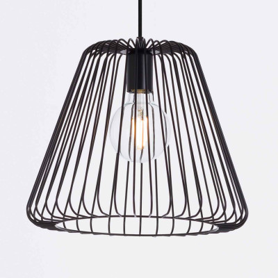 Lámpara de Techo Plock Negro 34x34x28cm O91 Lámparas de Techo 2