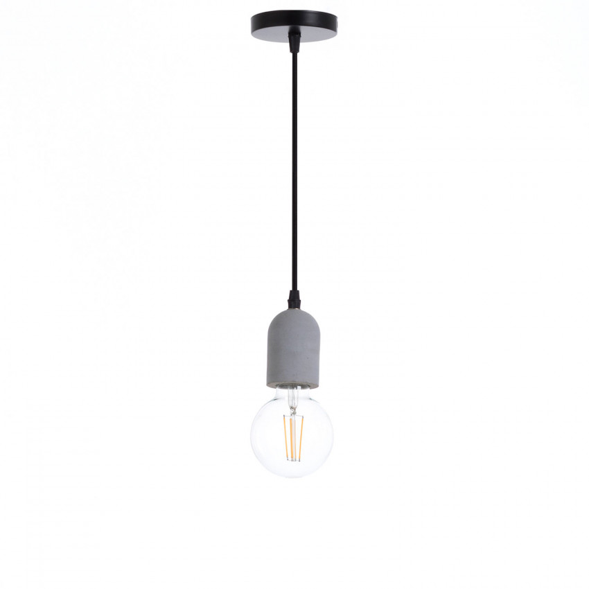 Lámpara de Techo Bytom Gris 5,5x5,5x8cm O91 Pendels 1 Lámpara de Techo Bytom Gris 5,5x5,5x8cm O91 Pendels 1