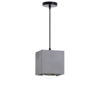 Lámpara de Techo Legnica Gris 14x14x14cm O91 Lámparas de Techo 1
