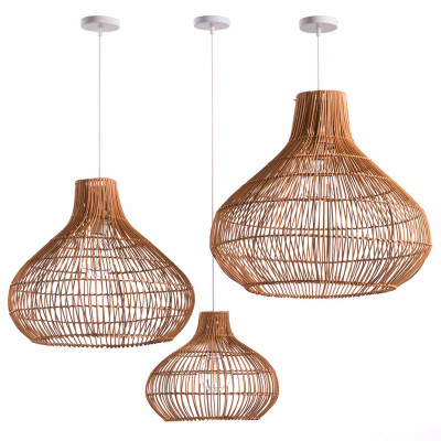 Set 3 Lámparas de Techo Tuan Natural O91 Lámparas de Techo 1