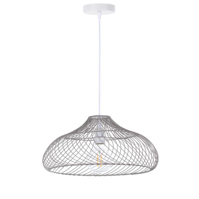 Lámpara de Techo Akame Gris 42,5x42,5x18cm O91 Lámparas de Techo 1