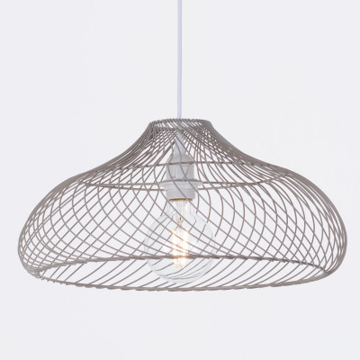 Lámpara de Techo Akame Gris 42,5x42,5x18cm O91 Lámparas de Techo 2