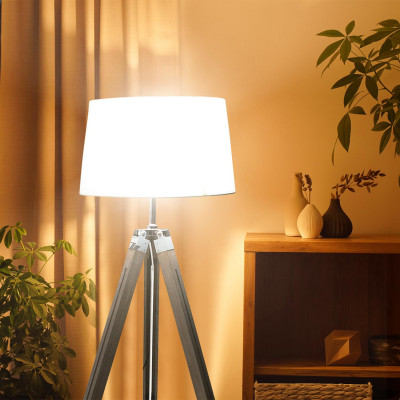 Lámpara de Pie Tripod 60x52x144,5cm O91 Lámparas de Pie 5