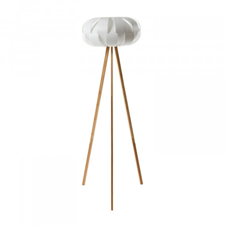 Lámpara de Pie Buana Blanco 47x150cm O91 Lámparas de Pie 1