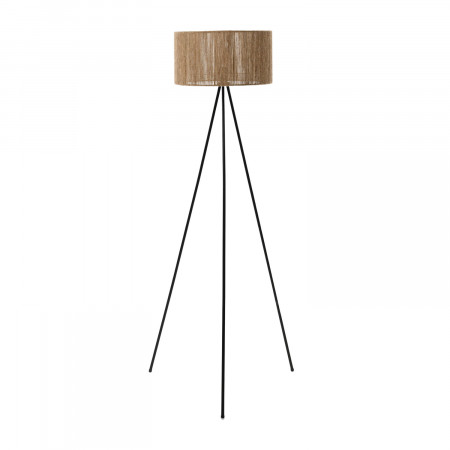 Lámpara de Pie Budi Beige 42x148cm O91 Lámparas de Pie 1
