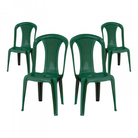 Pack 4 Sillas de Exterior Apilables sin Reposabrazos Napoli 42x49x88cm O91 Sillas Plegables 5 Pack 4 Sillas de Exterior Apilables sin Reposabrazos Napoli 42x49x88cm O91 Sillas Plegables 5