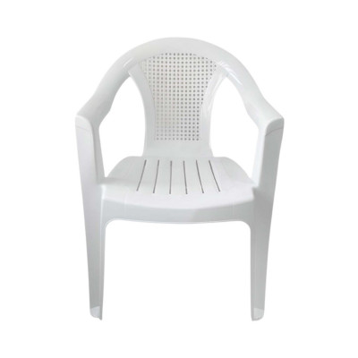 Silla con Reposabrazos Stack Blanca 56x75x79cm Thinia Home Sillas Plegables 2