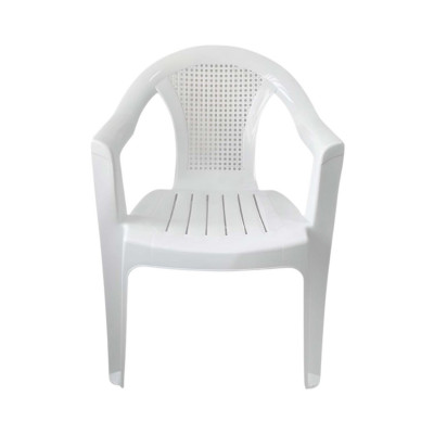 Pack 4 Sillas con Reposabrazos Stack Blancas 56x75x79cm Thinia Home Sillas Plegables 2