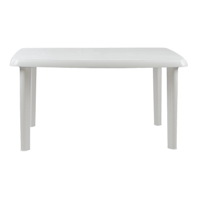 Mesa de Resina Oval/Rectangular Vistara Blanco 140x85x72cm Thinia Home Mesas de Jardín 2