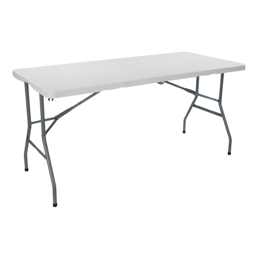 Mesa Plegable Portátil Resina 150cm Blanco 7house Mesas Plegables 1 Mesa Plegable Portátil Resina 150cm Blanco 7house Mesas Plegables 1