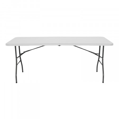 Mesa Plegable Portátil Resina 240cm Blanco 7house Mesas Plegables 2