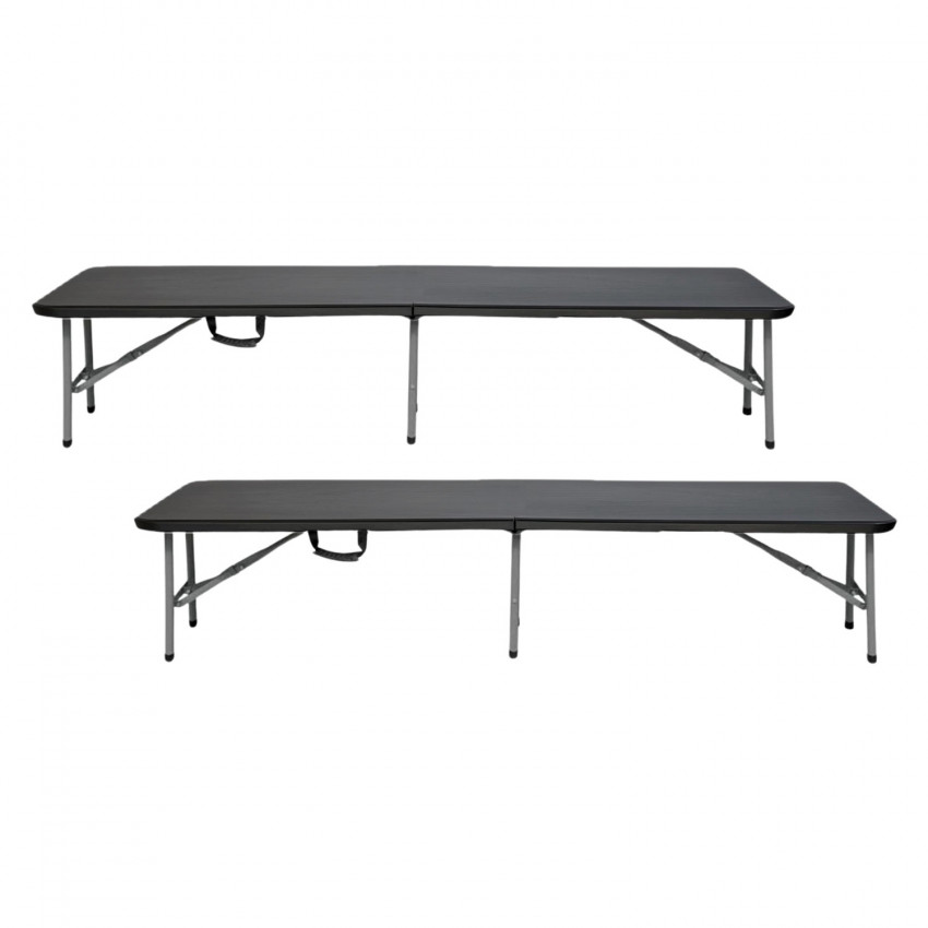 Pack 2 Bancos Plegables Catering 180x28x43cm Thinia Home Bancos y Sofás de Exterior 1 Pack 2 Bancos Plegables Catering 180x28x43cm Thinia Home Bancos y Sofás de Exterior 1