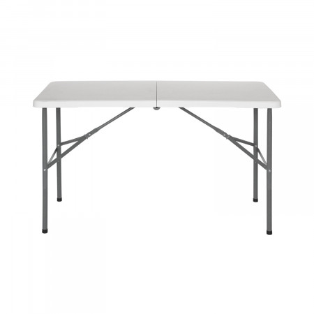 Mesa Plegable Portátil Resina 122cm Blanco Thinia Home Mesas Plegables 2