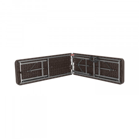 Pack 2 Bancos Plegables Catering Efecto Ratán 180x28x43cm Thinia Home Bancos y Sofás de Exterior 4 Pack 2 Bancos Plegables Catering Efecto Ratán 180x28x43cm Thinia Home Bancos y Sofás de Exterior 4