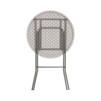 Set Mesa Plegable Redonda Alta y Funda Protectora 80x110cm Catering 7house Mobiliario Hosteleria 3