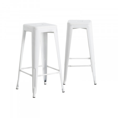 Pack 2 Taburetes Industriales Strong 43x43x77cm Thinia Home Packs de Taburetes 1