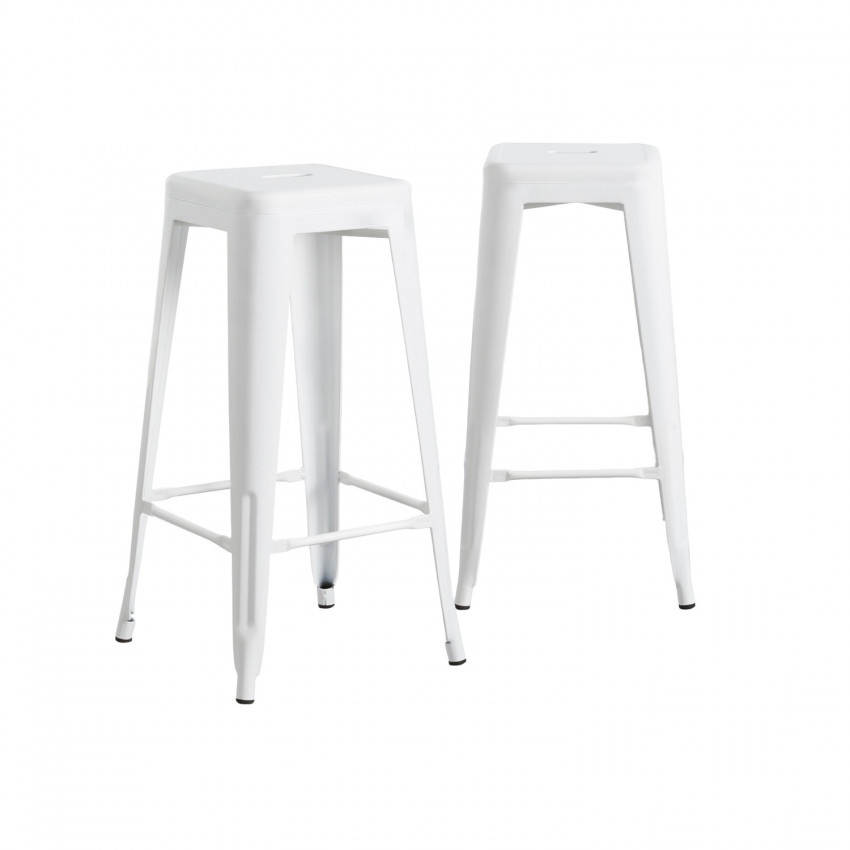 Pack 2 Taburetes Industriales Strong 43x43x77cm Thinia Home Packs de Taburetes 1 Pack 2 Taburetes Industriales Strong 43x43x77cm Thinia Home Packs de Taburetes 1