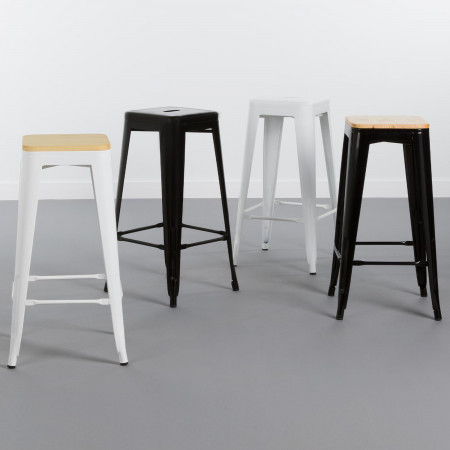 Pack 2 Taburetes Industriales Strong 43x43x77cm Thinia Home Packs de Taburetes 5 Pack 2 Taburetes Industriales Strong 43x43x77cm Thinia Home Packs de Taburetes 5
