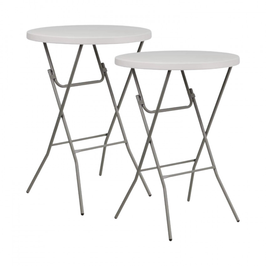 Pack 2 Mesas Plegables Redondas Altas 80x110cm Catering 7house Mesas Plegables 1 Pack 2 Mesas Plegables Redondas Altas 80x110cm Catering 7house Mesas Plegables 1