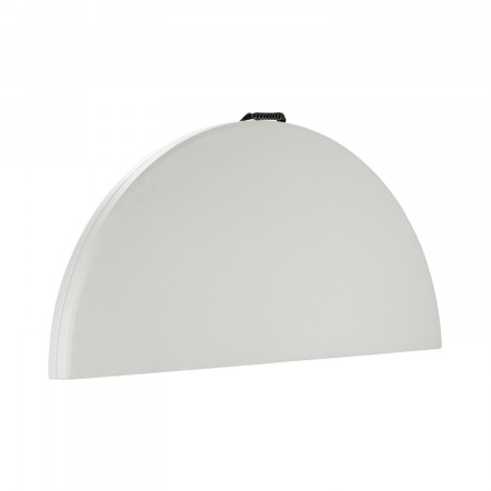 Mesa Plegable Portátil Resina Ø150cm Blanco Efecto Granito Thinia Home Mesas Plegables 6 Mesa Plegable Portátil Resina Ø150cm Blanco Efecto Granito Thinia Home Mesas Plegables 6