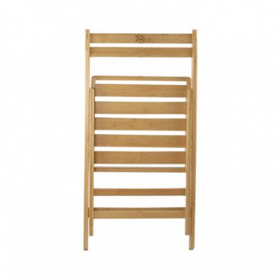 Pack 2 Sillas Plegables de Madera de Bambú Biano 46x44x78cm O91 Sillas y Sillones de Exterior 4